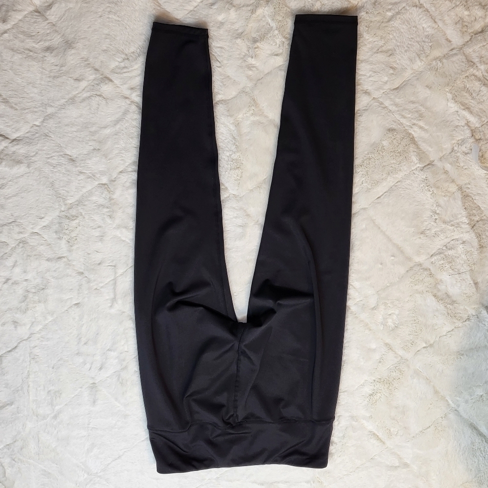 Ebb & flo black leggings size large great pre-owned Condition ships fast - Picture 4 of 7